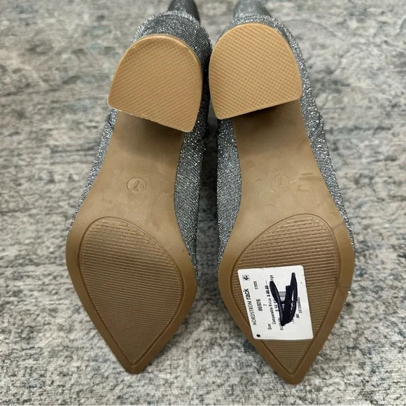 🆕Mia Gypsy Silver Cowgirl boots size 7 - Picture 7 of 8